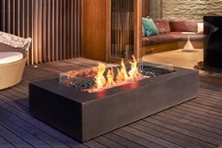 EcoSmart Fire Wharf 65 Outdoor Fire Table with Ethanol Burner