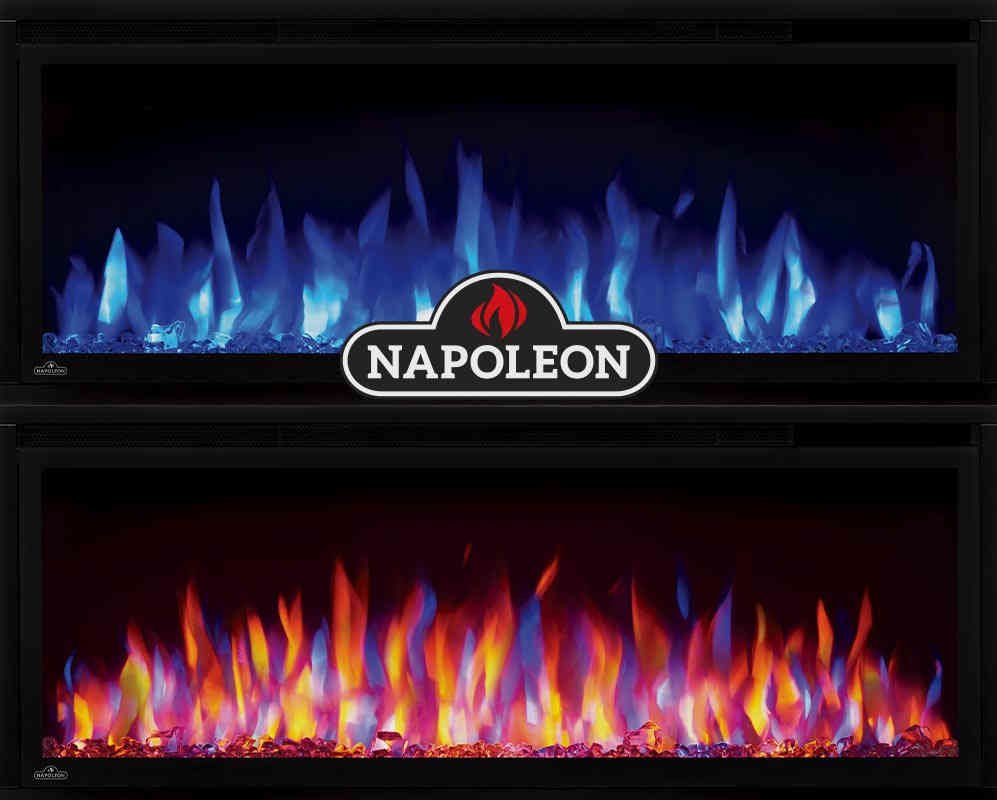 Napoleon Entice Series - Linear Electric Fireplaces